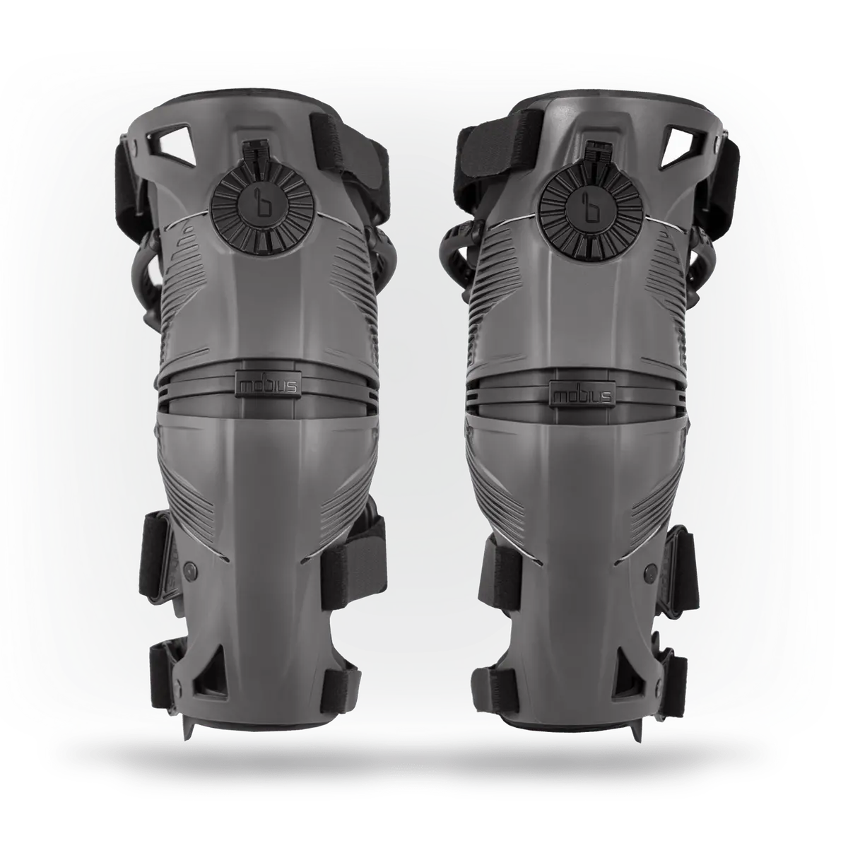 Mobius X8 Knee Braces - Ultimate Protection & Comfort! - Gray/Black - Pair 1