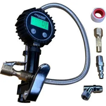 Moose Offroad 0363-0125 / Q15-6016A - Tire Inflator Gauge - Digital Backlit Display 1