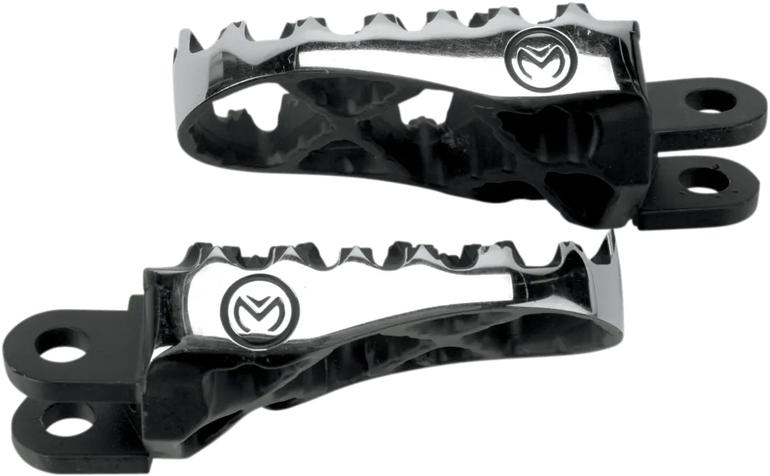 Moose Offroad - 1620-0774 - Hybrid Footpegs - Suzuki Dr-Z400 / Kawasaki Klx400 Rm125/Rm250 - 1991-2009 1