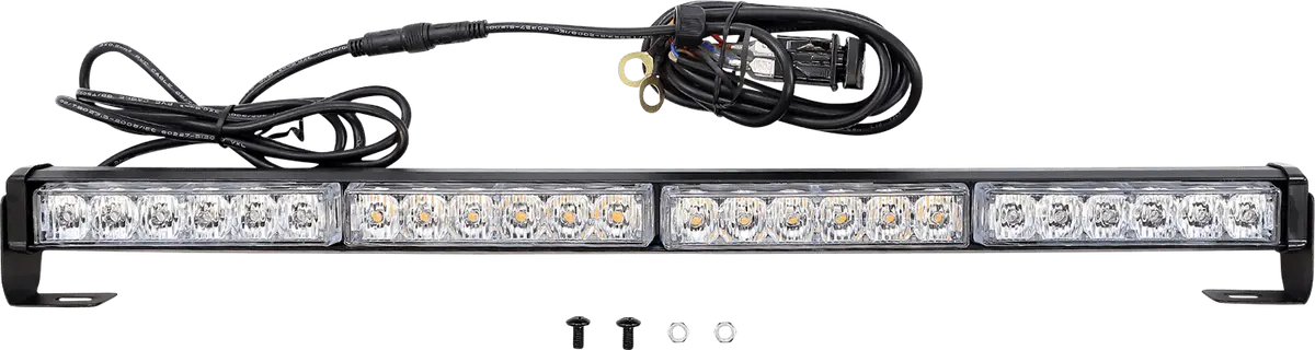 Moose Offroad Chase Light – 24” Led Light Bar Mse-Chs With Amber Strobe & Red Leds 1