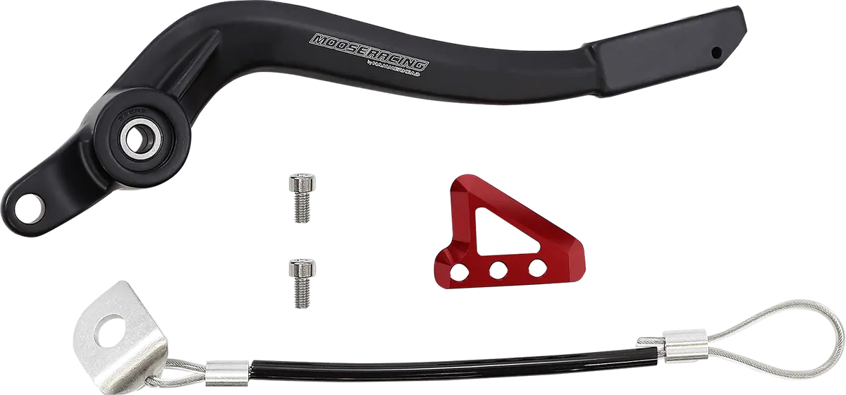 Moose Offroad Red Brake Pedal - Gas Gas Ec200/250/300 & Xc250/300 ('18-'20) - 82-0606-21-10 1