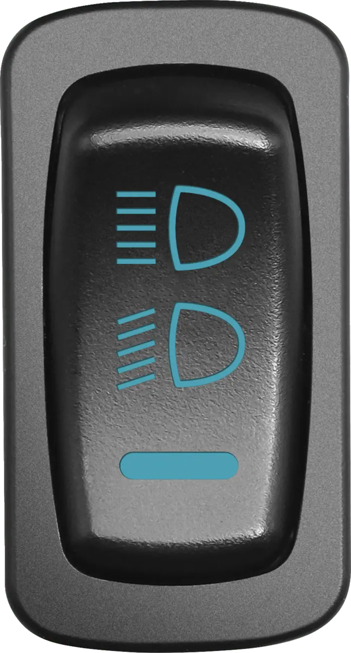 Moose Offroad Hdl-Car-B Blue Headlight Switch For Polaris - Enhanced Off-Road Control 1