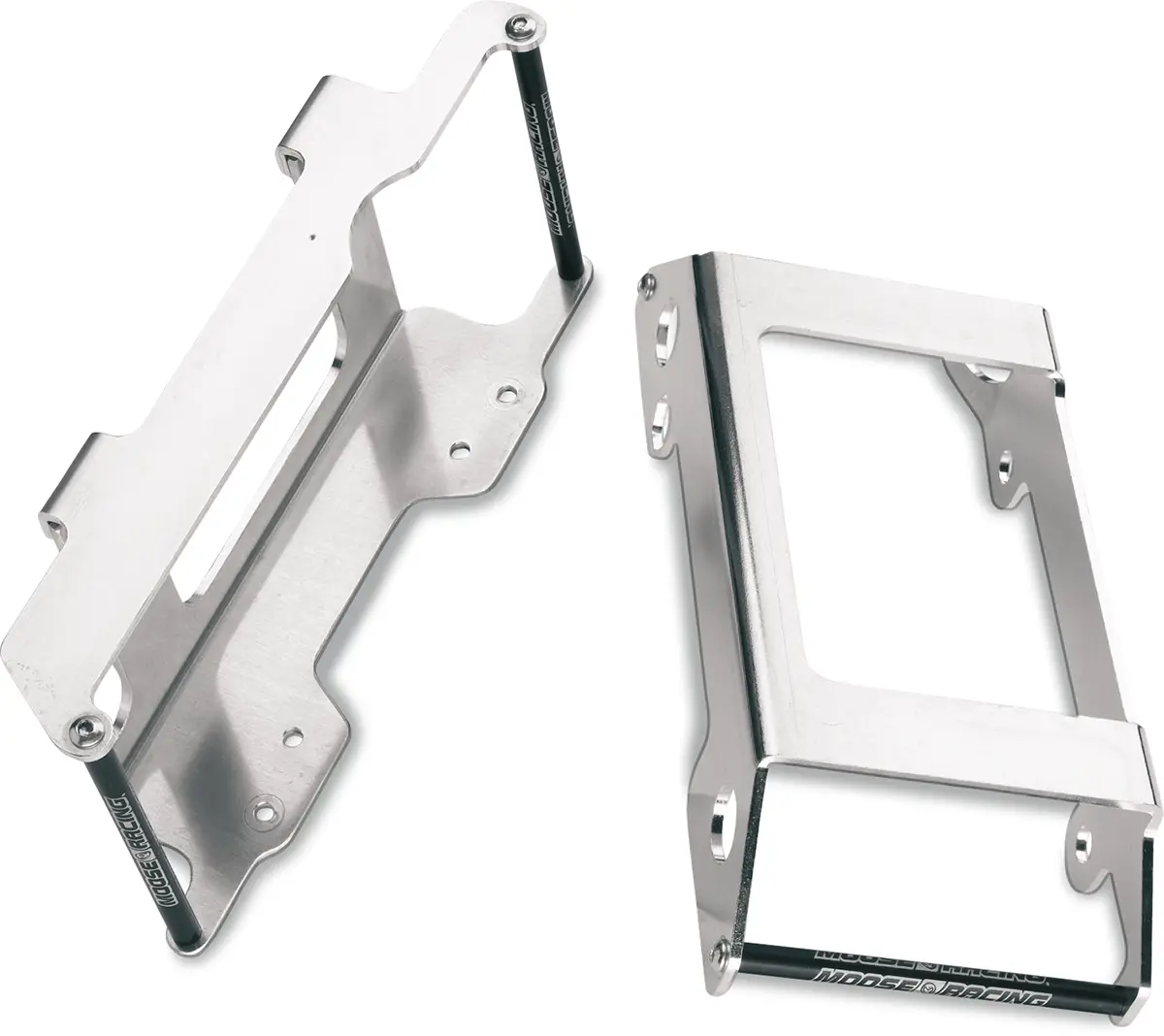 Moose 1901-0143 Radiator Braces Honda Crf250x 2004–2018 Heavy-Duty Aluminum 1