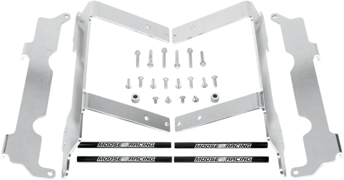 Moose Offroad Honda 11-163 Radiator Braces With Aluminum Support And Lazer-Etched Logos 1