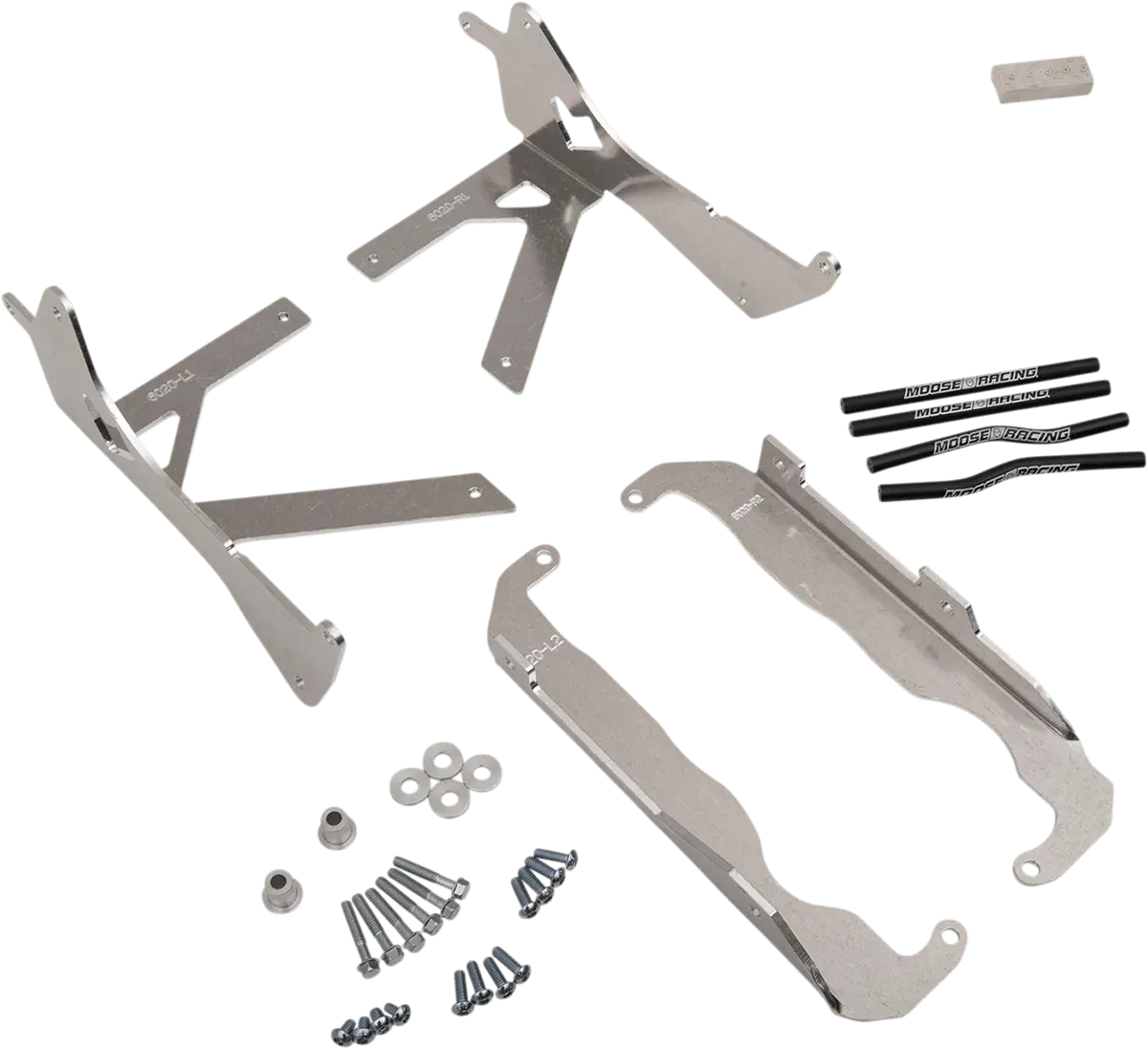 Moose Offroad Honda 11-6020 Radiator Braces * Heavy-Duty Aluminum Support For Enhanced Protection 1