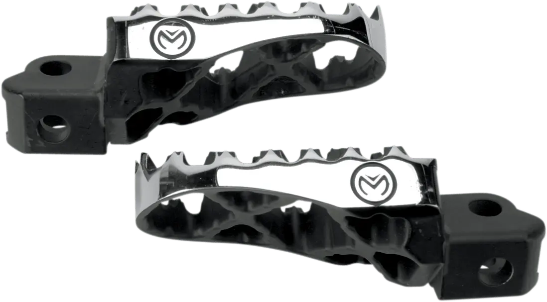 Moose Offroad Hybrid Footpegs - Standard - Suzuki Strmz-8 1