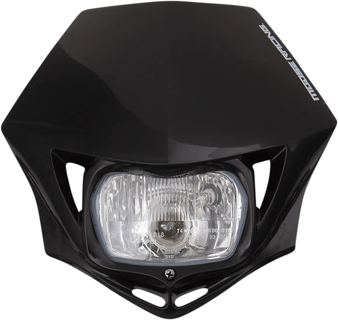 Moose Offroad Mmx Headlight - Black With Universal Mounting System (Part Number 8663500026) 1