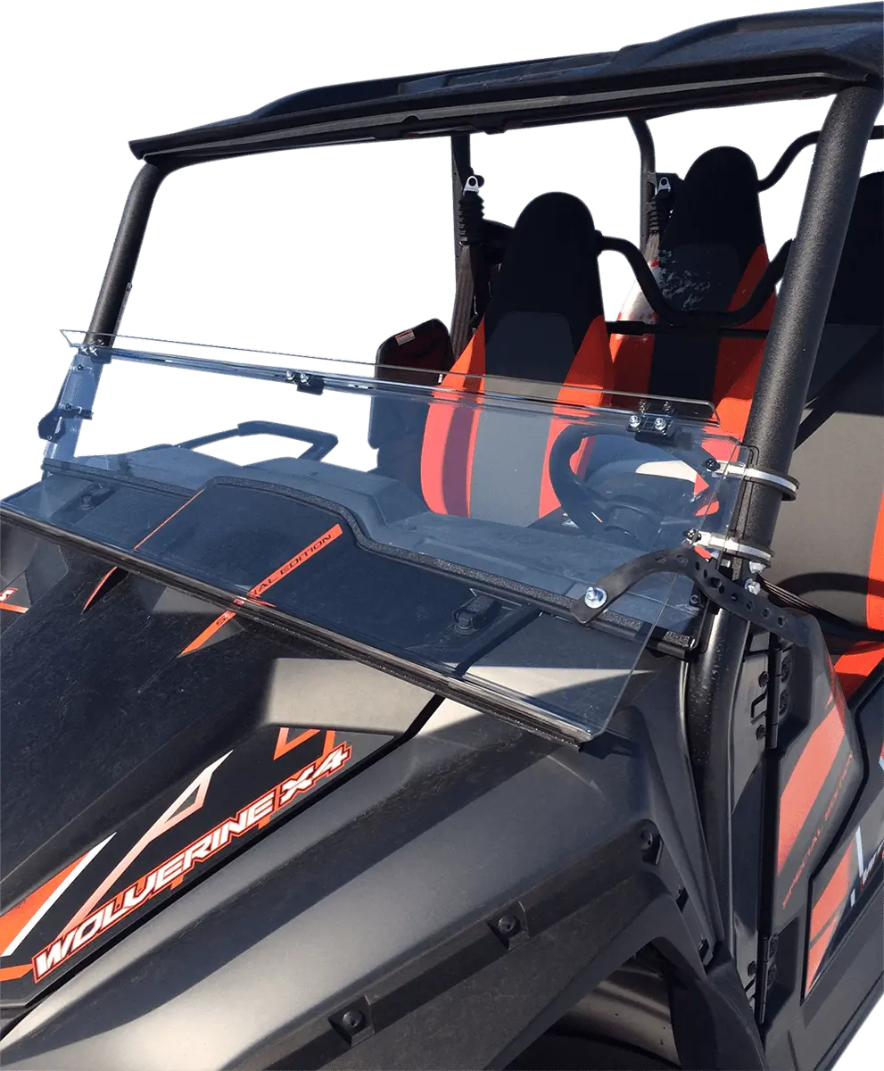Moose Utility Full Folding Windshield Yamaha Wolverine X2 X4 2018-2019 2317-0406 1