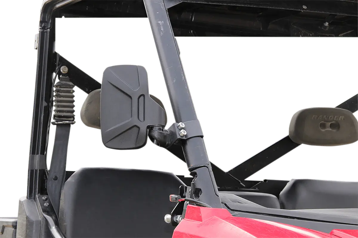 Moose Offroad Moose Offroad Ranger Pro-Fit Side View Mirror With Break-Away Housing - Black, Part 56-18083A 56-18083A 1