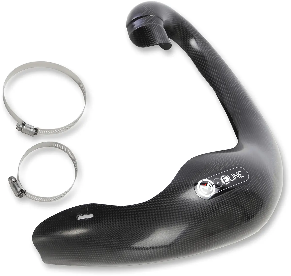 Moose Offroad Pipe Guard Mpg202 - Durable Carbon Fiber Protection 1