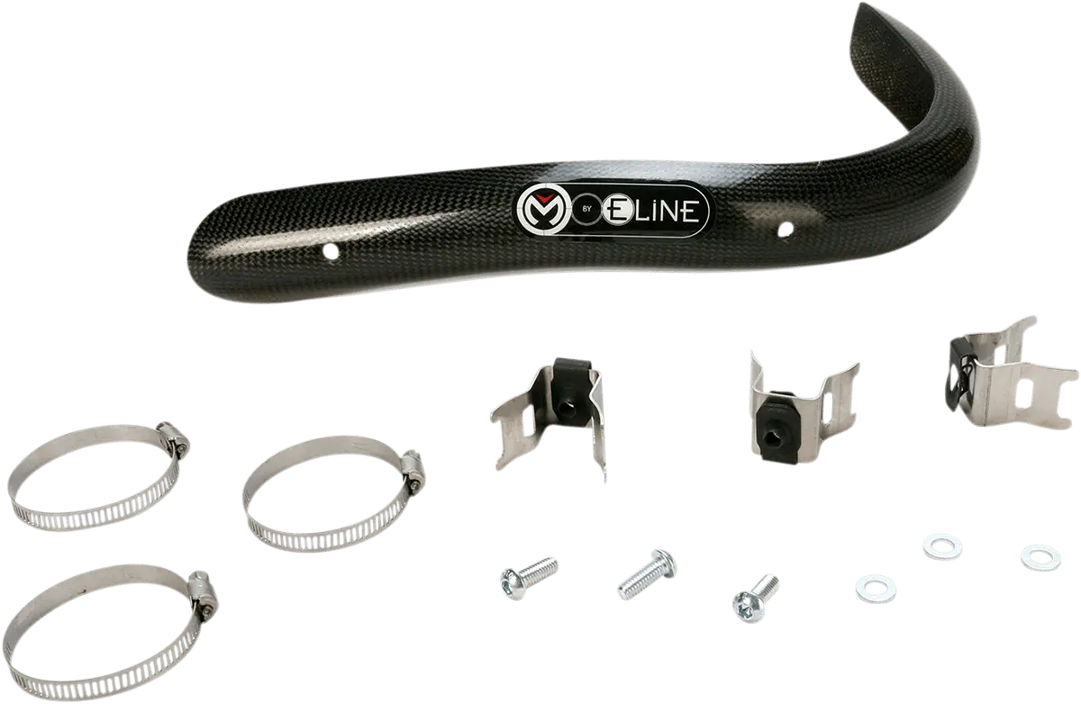 Moose Offroad Pipe Guard - Mpg500e | Lightweight Carbon Fiber Protection 1