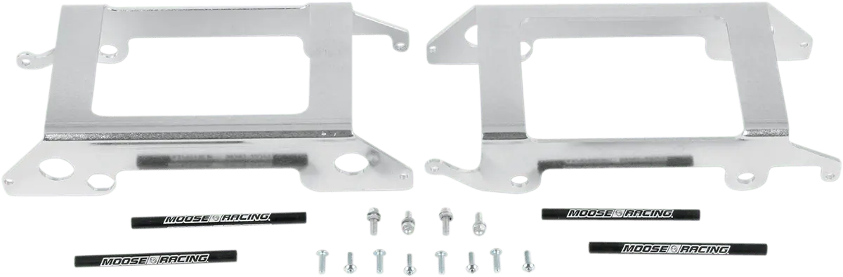 Moose 1901-0134 Radiator Braces Ktm 125 200 250 300 Exc Sx Xc 2000–2005 Silver 1