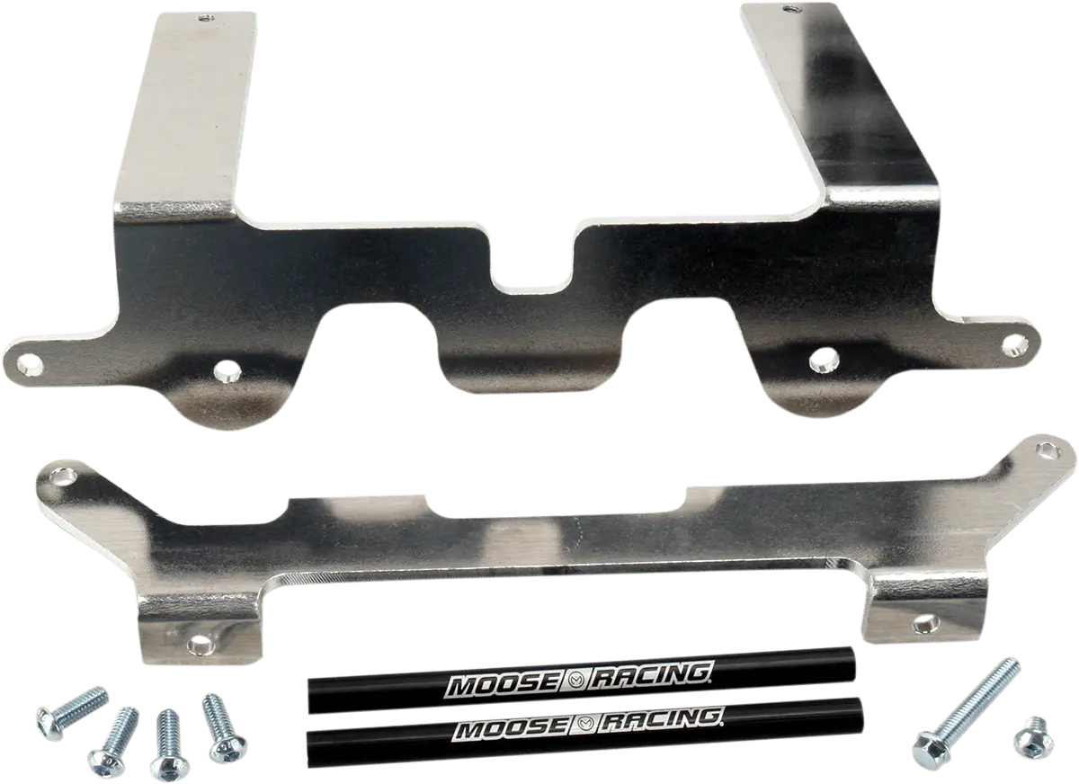 Moose Offroad Radiator Braces For Yamaha 11-1531 * Heavy-Duty Aluminum Support With Stylish Black Anodized Crossbars 1