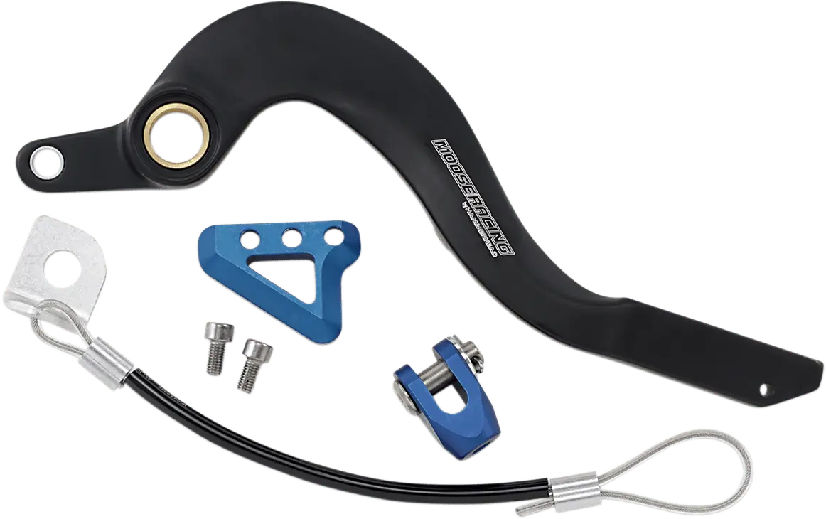 Moose Offroad Blue Brake Pedal - Yamaha Wr250x ('08-'14) - 82-0224-21-22 1