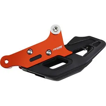 Moose Racing - 1231-1063 - Mr-1 Colored Aluminum Chain Guide Orange/Black 1
