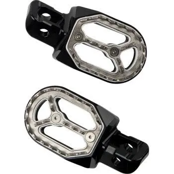 Moose Racing - 1620-2407 - Qualifier Footpegs - Stainless Steel- Standard - 2020-2023 - Beta 1