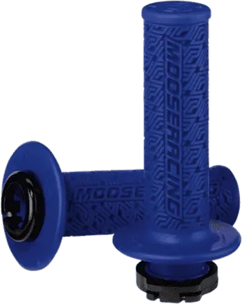 Moose Racing 36 Series Clamp-On Grips - Blue/Black - 0630-2537 1