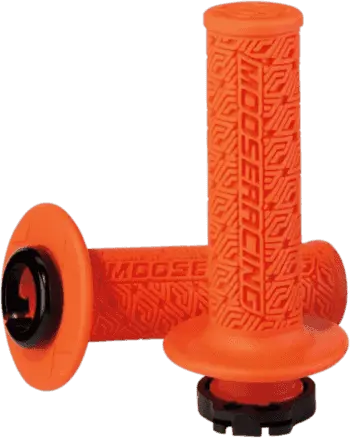 Moose Racing 36 Series Clamp-On Grips - Orange/Black - 0630-2538 1