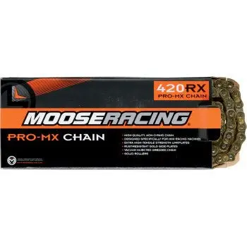 Moose Racing 420 Rxp Pro-Mx Gold Chain - 90 Links To 130 Links 1