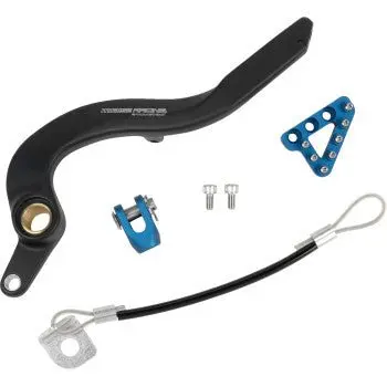 Moose Racing Billet Rear Brake Pedal - Blue - 1610-0723 - 2023-2024 Yamaha Yz450f, 2024 Yz250f 1