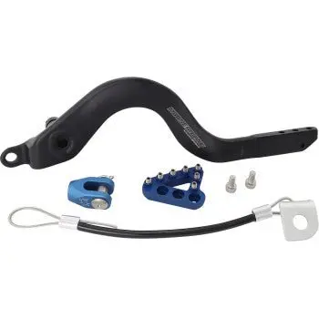 Moose Racing Brake Pedal - Blue - 1610-0347 - 2003-2022 Yamaha Yz125, Yz250, Yz150x And Yz250x 2