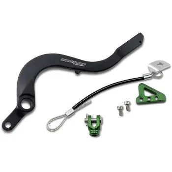 Moose Racing Brake Pedal - Green - 1610-0339 - 2005-2020 Kawasaki Kx250f 1