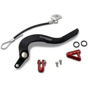 Moose Racing Brake Pedal - Red - 1610-0589 - 2013-2020 Honda Crf250l 1
