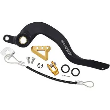 Moose Racing Brake Pedal - Yellow - 1610-0345 - 2007-2022 Suzuki Rm-Z 250, And 2005-2007 Rm-Z450 1