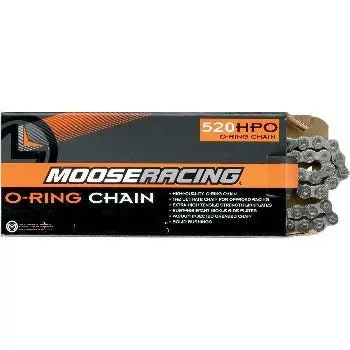 Moose Racing Motocross Chain 520 Hpo O-Ring Natural 1