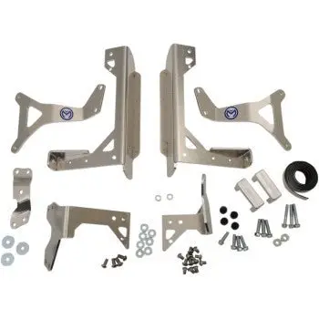 Moose Racing - Radiator Braces - Silver - 11-5018 - 2019-2022 Yamaha Yz250f, And Yz450f 1