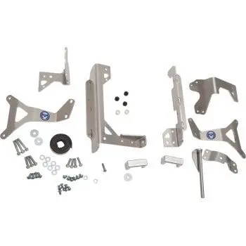 Moose Racing - Radiator Braces - Silver -11-5019 - 2019-2022 Yamaha Yz450fx, And Yz250fx 1