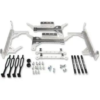 Moose Racing Radiator Braces  Silver - 1901-0610 - Husqvarna/Ktm 1