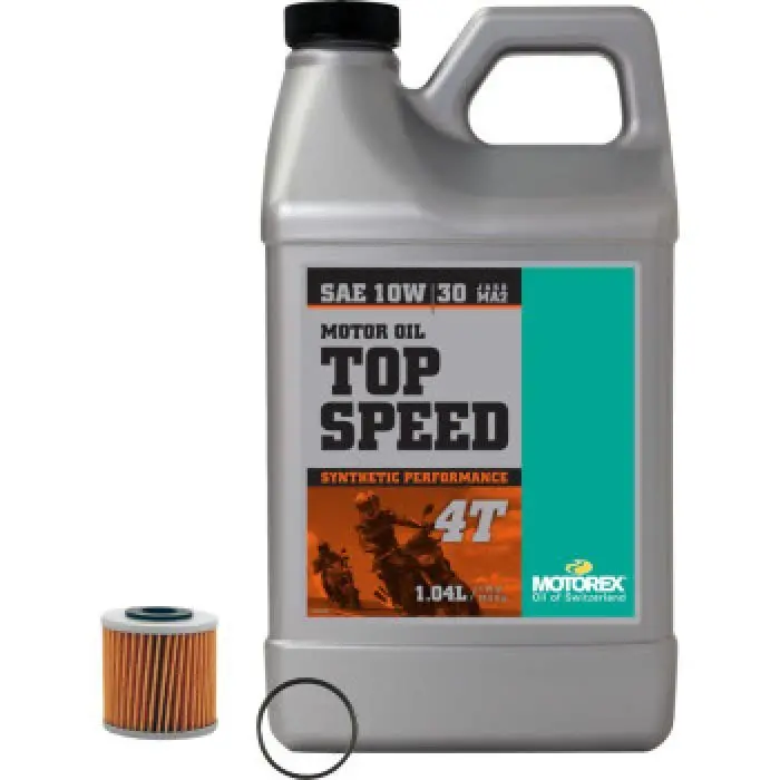 Motorex Oil Change Kit Top Speed Synthetic - Crf450r/Crf450rx 2021-2025 10W30 - 311250 1