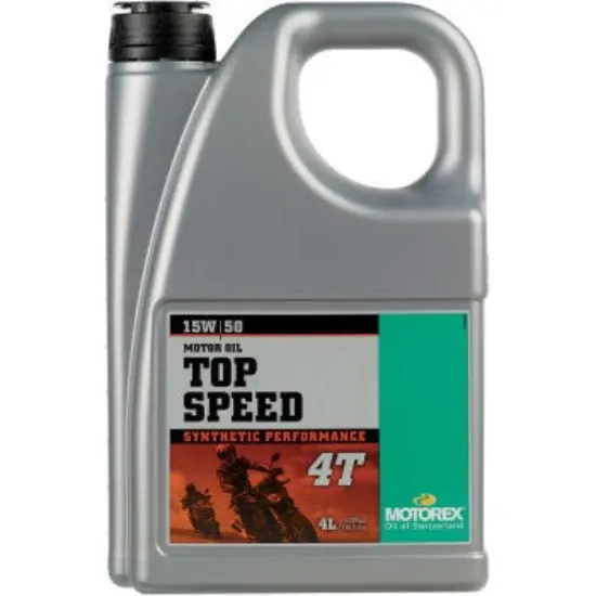 Motorex Top Speed 4T 15W-50 Synthetic Oil Ktm Husqvarna Gas Gas 1