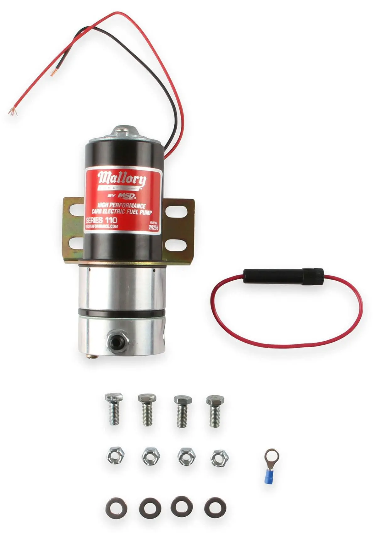 Mallory 110 Gph Competition Electric Fuel Pump – High-Flow, Billet Aluminum Housing 1