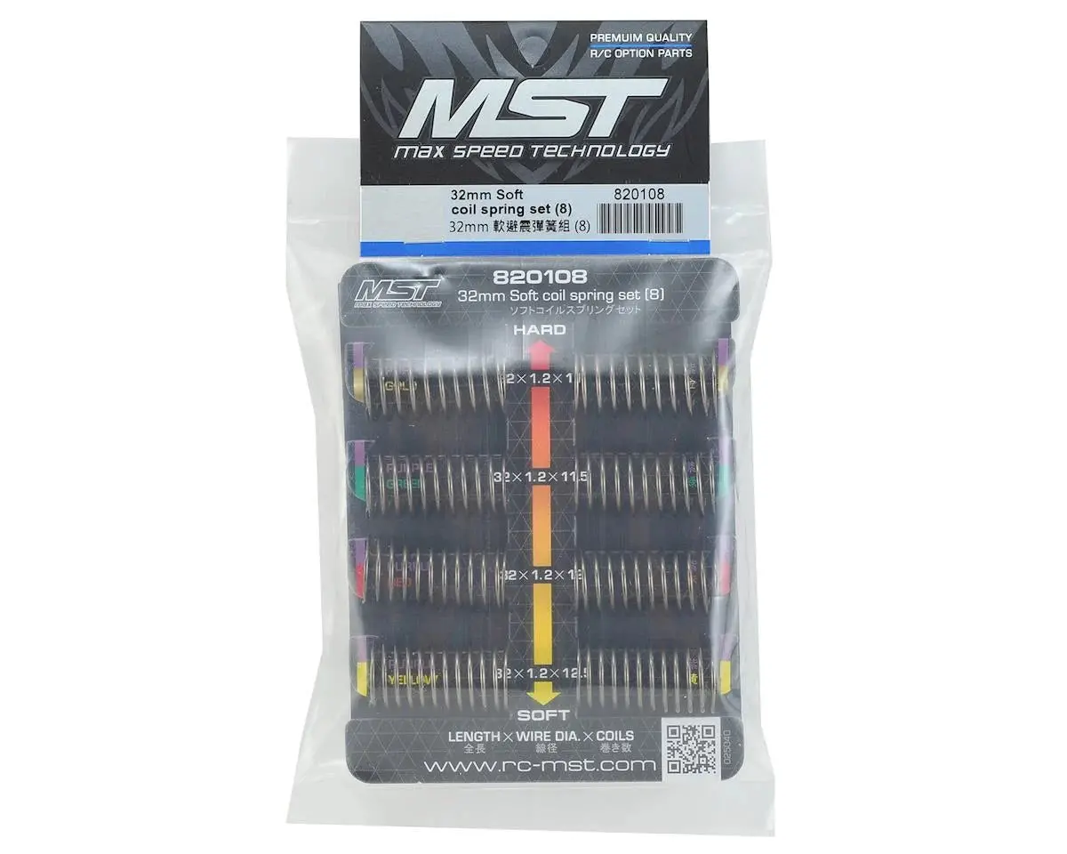 Mst 32Mm Soft Coil Spring Set (8) 2