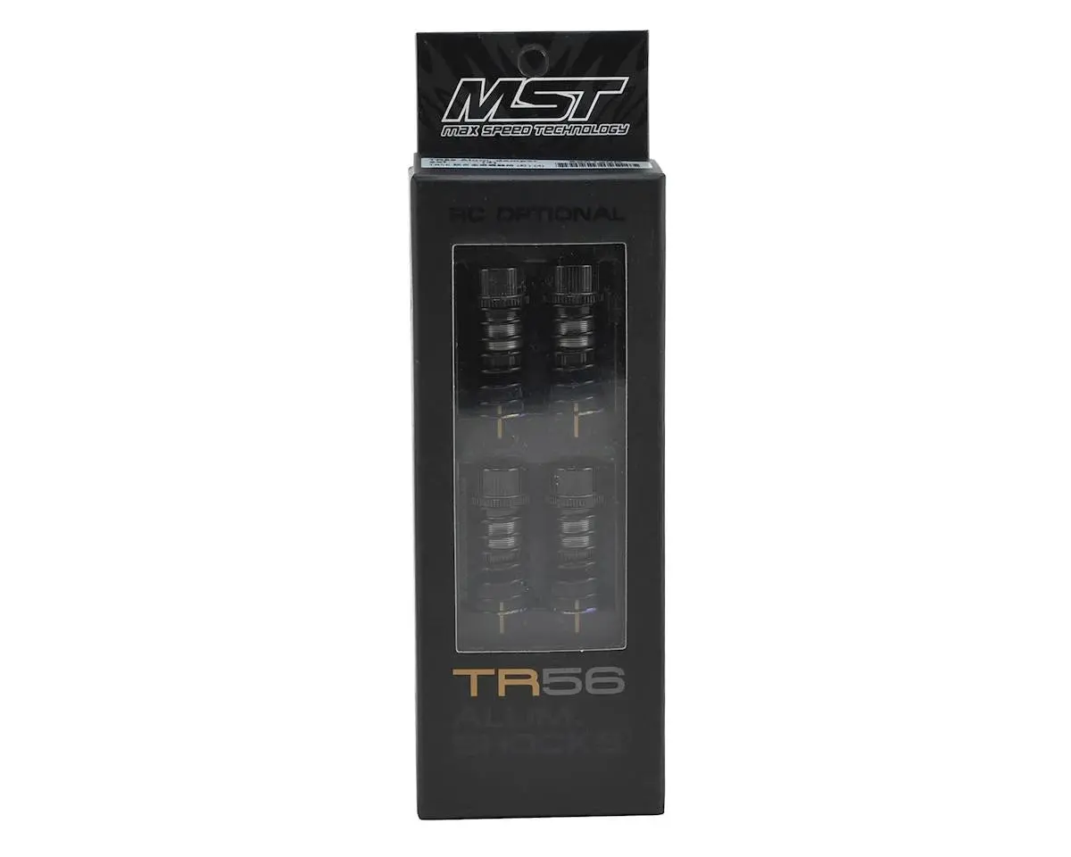 Mst Tr56 Alum. Damper Set (Black) (4) 1