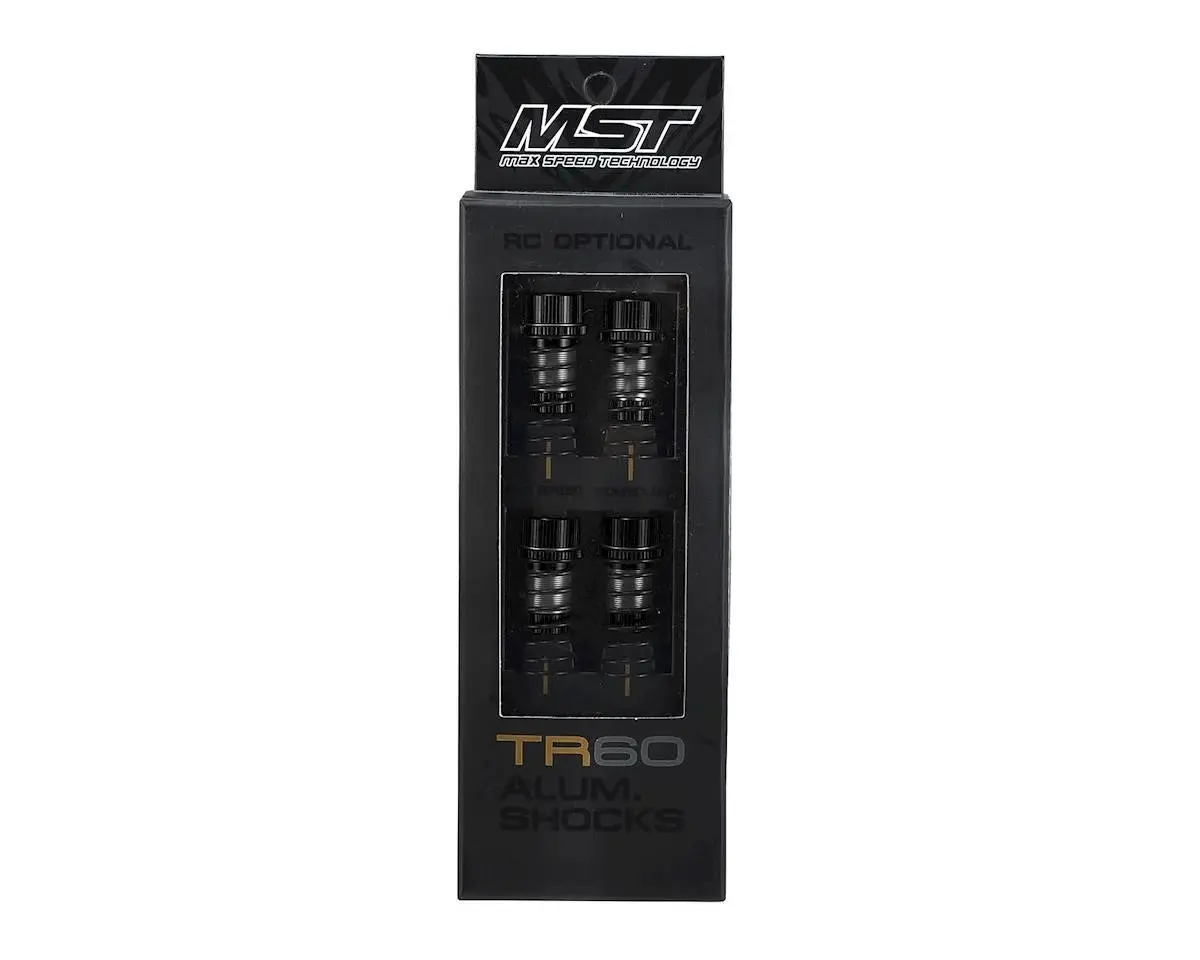Mst Tr60 Alum. Damper Set (Black) (4) 1