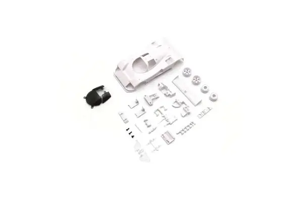 Mazda 787B White Body Set (W/Rim For Rwd) 1