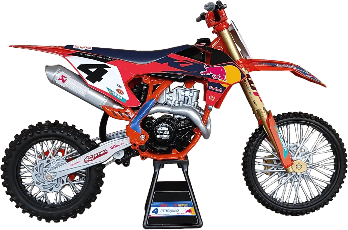 New-Ray New-Ray - 1:12 Scale Red Bull Ktm Chase Sexton #4 - Fits Ktm Models 58473 2