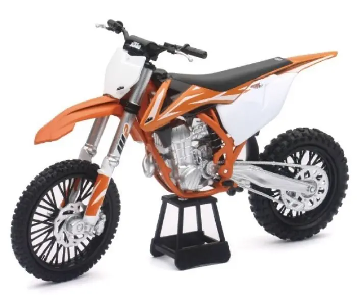 New-Ray New-Ray - Replica 1:10 Race Bike 17 Ktm 450Sx F Orange - Part 57943 - Fits Various Ktm Models 57943 1
