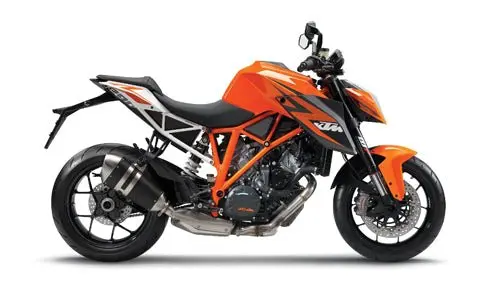 New-Ray New-Ray - Replica 1:12 Super Sport Bike 14 Ktm Superduke 1290 Orange - Part #57653 - Fits Motorcycle Collection 57653 1