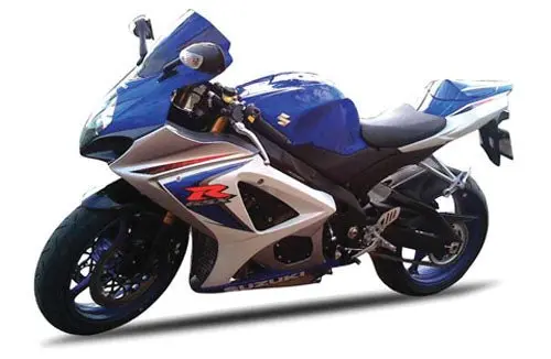 New-Ray New-Ray - Replica 1:12 Super Sport Bike 2008 Suzuki Gsx-R1000 Blue - Fits Motorcycle Collectors 57003A 1