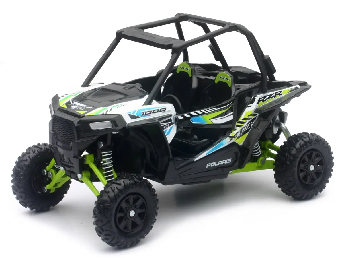New-Ray Polaris Rzr Xp 1000 White 1:18 Scale Die-Cast Utv Replica 57593C 1