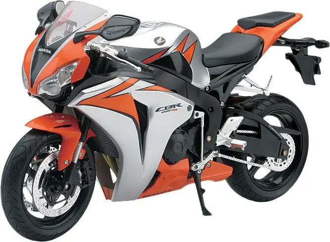 New-Ray New-Ray - Replica 1:6 Super Sport Bike Honda Cbr1000rr Silver - Part 49293 - Fits Various Motorcycle Displays 49293 1