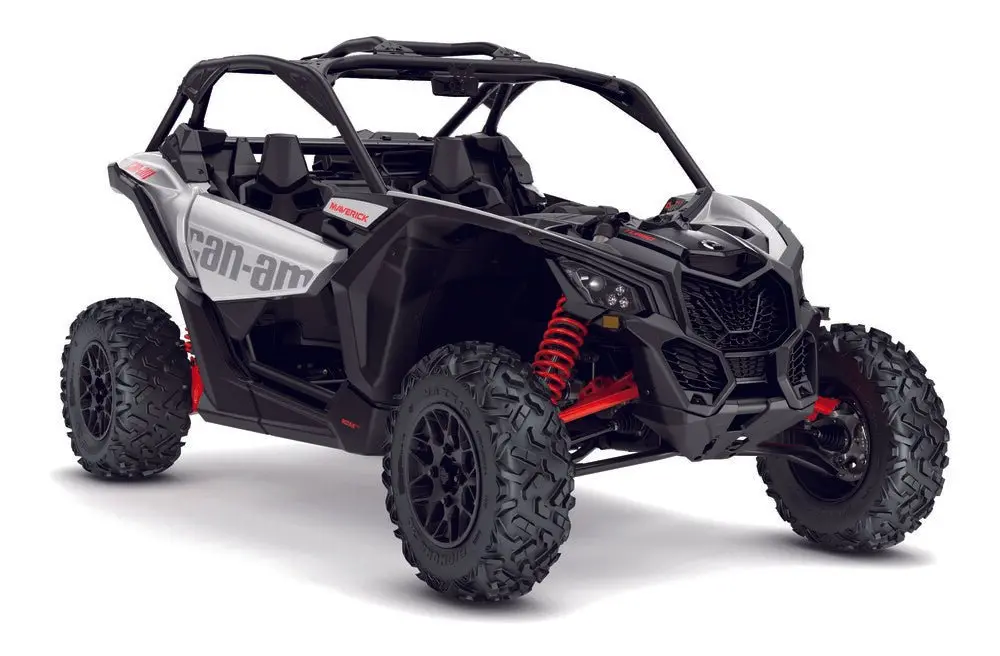 New Ray Toys - Mini Can-Am Maverick X3 - 1:18 Scale - Black/Hyper Silver/Red - 58193A 2