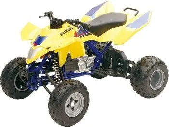 New Ray Toys - Suzuki Quadracer R450 Atv - 1:12 Scale - Black/Yellow - 43393 2