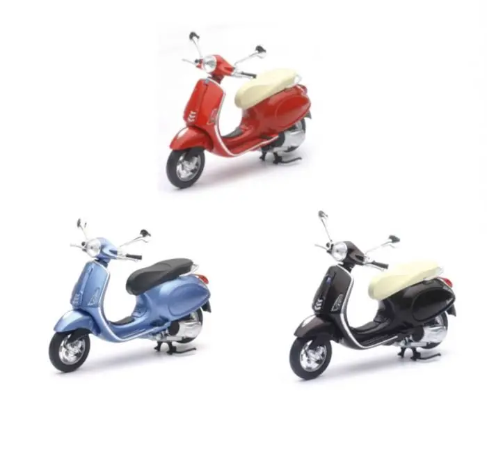 Newray Toys Newray Toys - 1/12 Vespa Primavera - Part Number 57553 - Red - Fits 1/12 Scale Models 57553 1