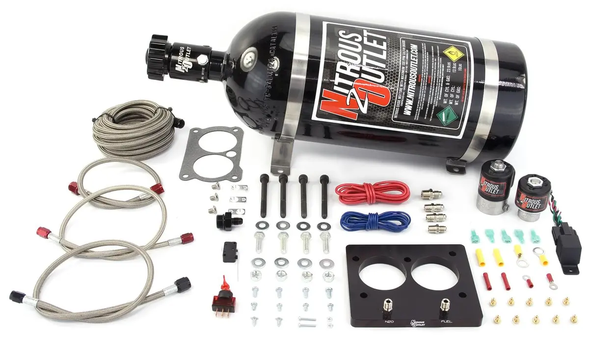 Nitrous Outlet 15Lb Nitrous Plate System (00-10101-15) 1