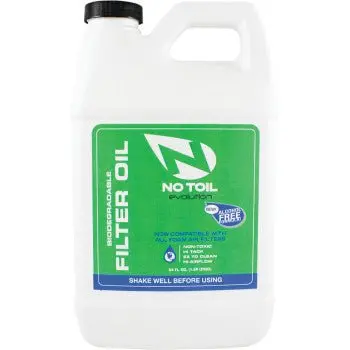 No Toil Evolution Biodegradable Air Filter Oil - 64 U.S. Fl Oz. 1